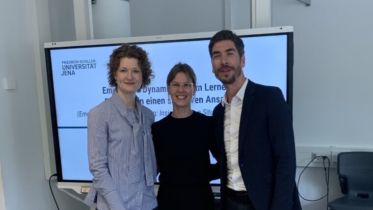 Prof. Dr. Julia Dietrich, Belinda Berweger, Prof. Dr. Alexander Gröschner